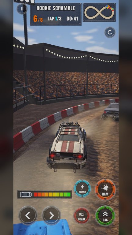A day race on the Figure 8 track